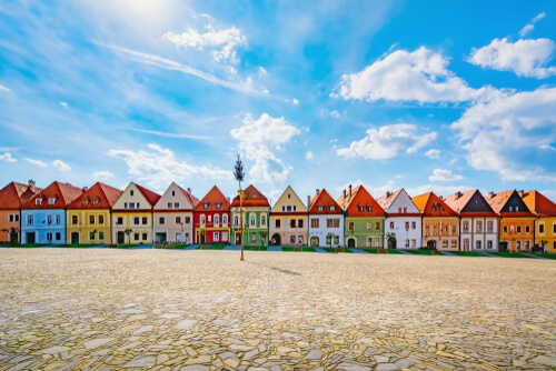 Bardejov unesco s detmi.