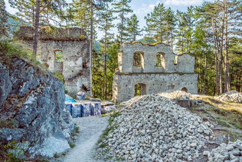 Blatnica, hrad