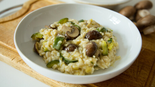 Cukinove rizoto.