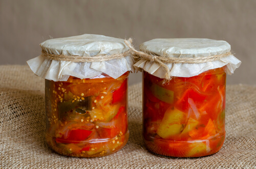 Sterilizované lečo, lečo recept